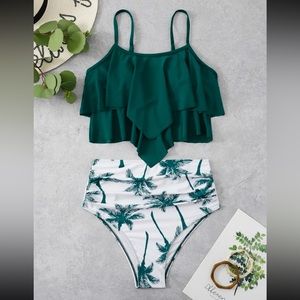 SHIEN XL high waisted 2-piece swim suit! BRAND NEW!!